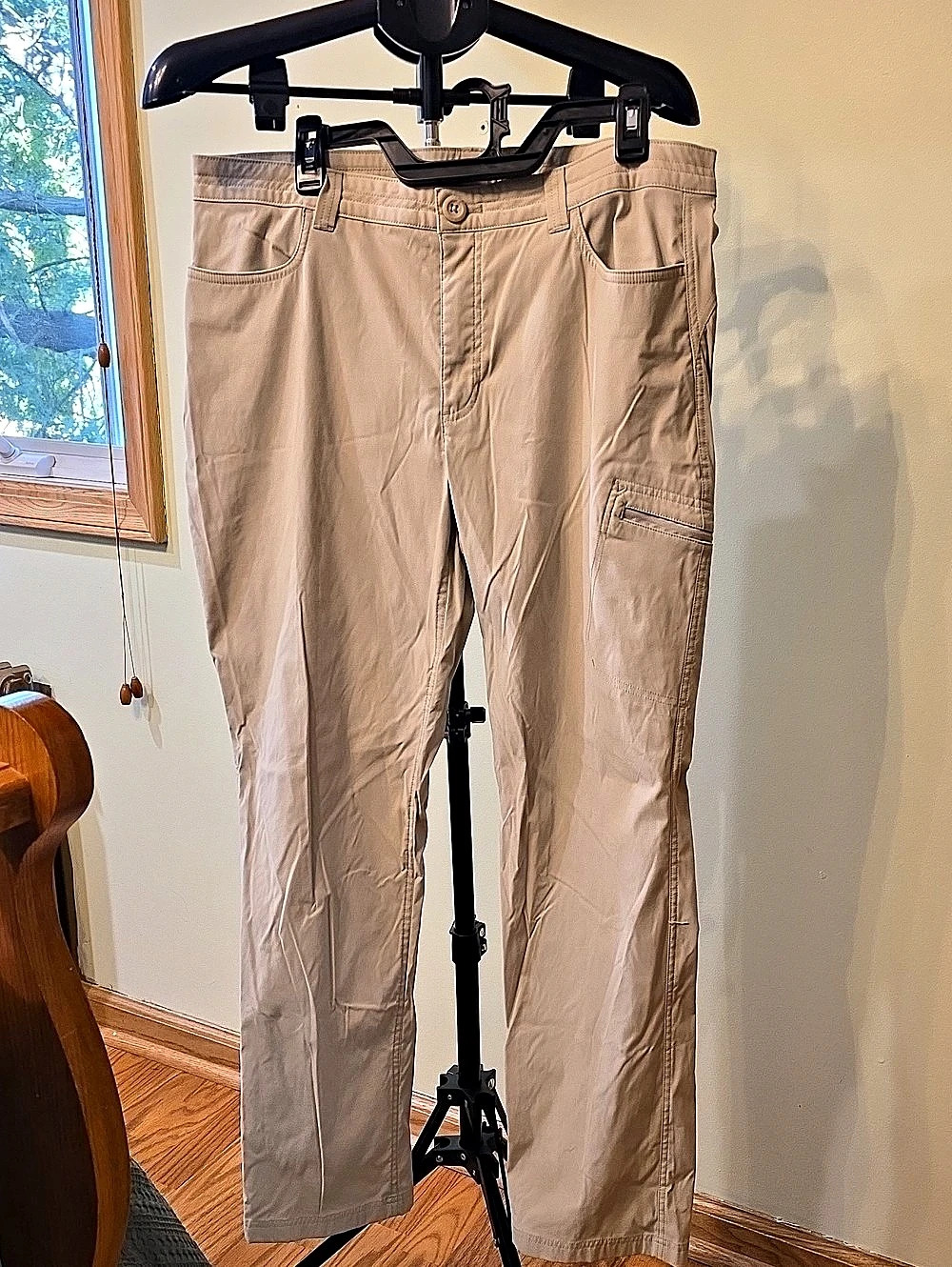 Eddie Bauer Straight Leg Nylon Pants Size 14